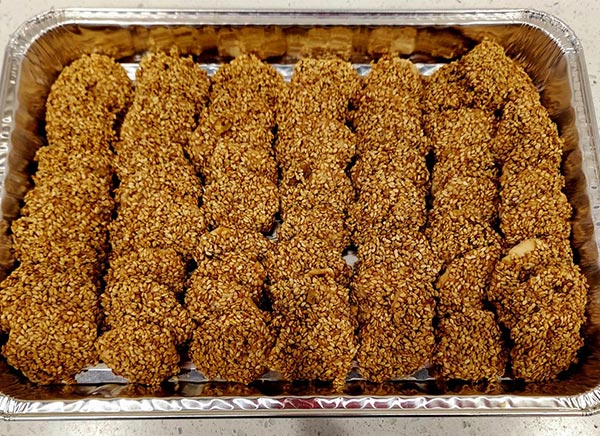 Barazek - Sesame with Pistachio Cookies